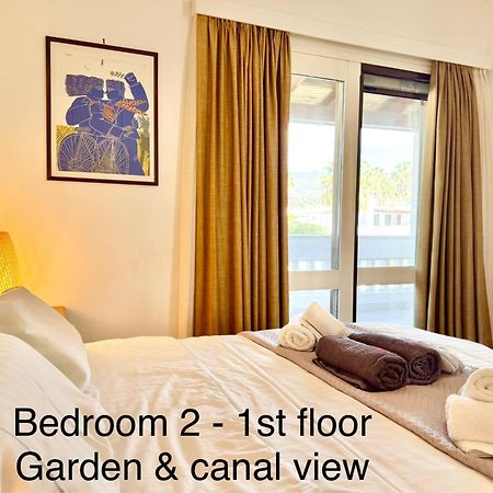 Villasonboard Dock Villa 3 Bed, 3 Bath, Canal, Greek Venice Porto Hydra Plepi Bagian luar foto
